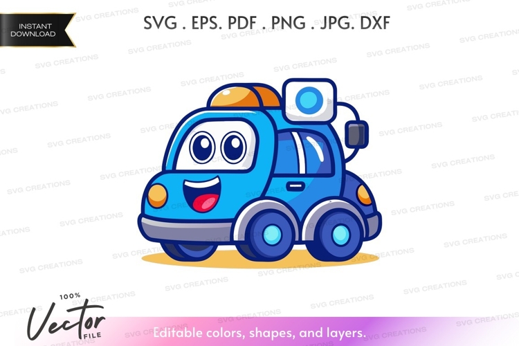 Car Silhouette Vector Image 5