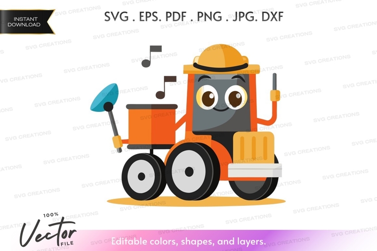 Construction Silhouette Image 11