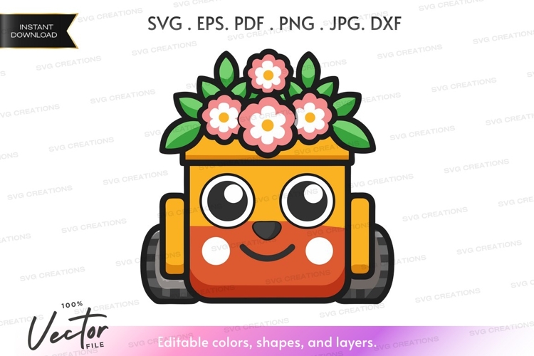 Flower Pot Clipart Image 19