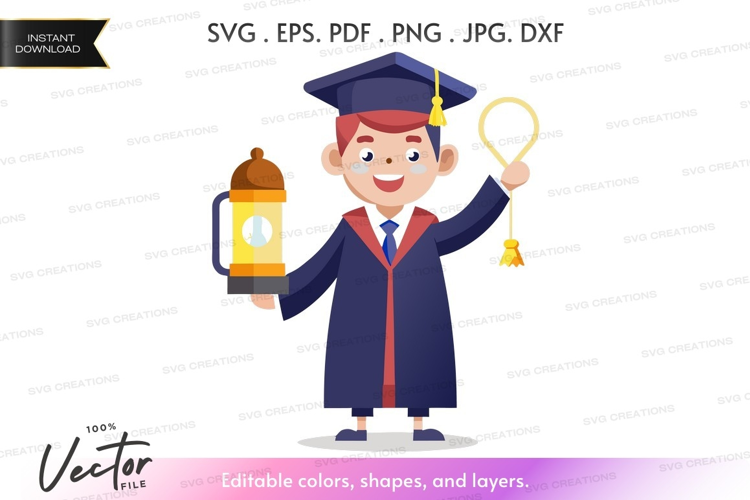 Graduating student with beer mug and medal