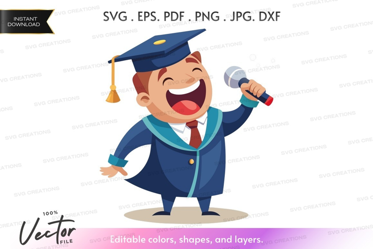 Jubilant graduate speech