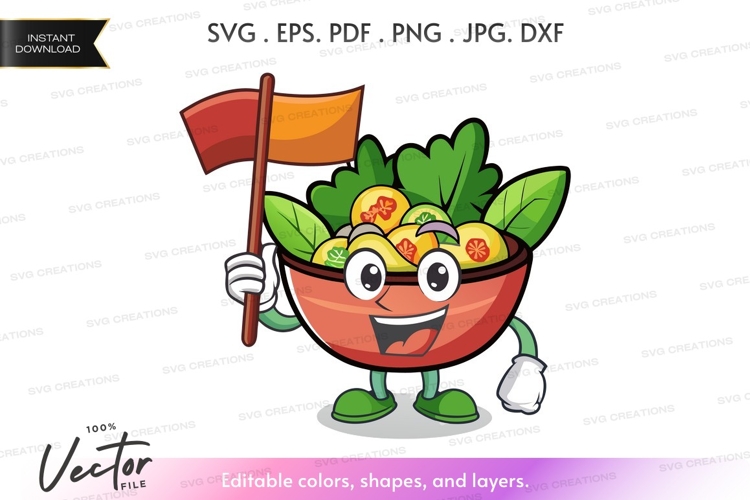 Salad Clipart Image 5