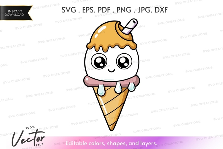 Cute Ice Clipart Image 21