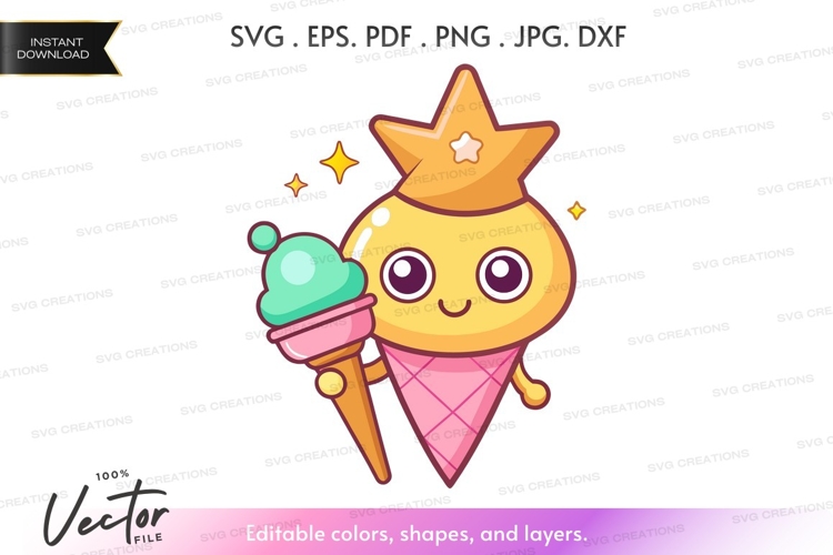 Ice Cream Cone Clipart Image 12