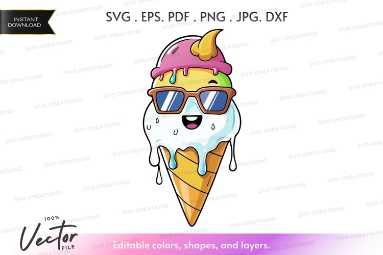 Ice Cream Vector Image 2