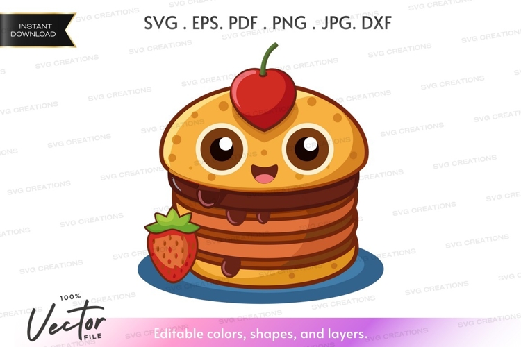 Pancake Clipart Image 10
