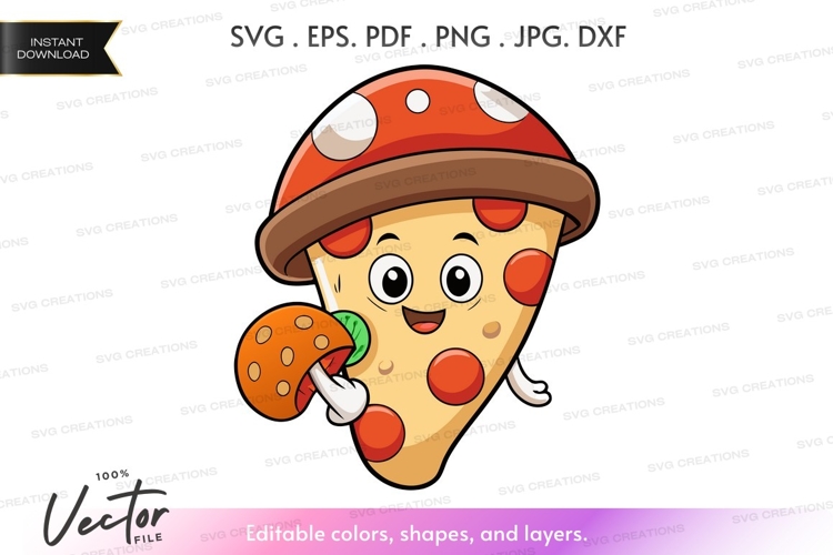 Mushroom Vector Image 15