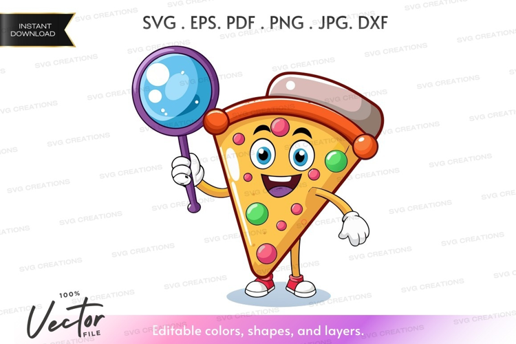 Pizza slice detective