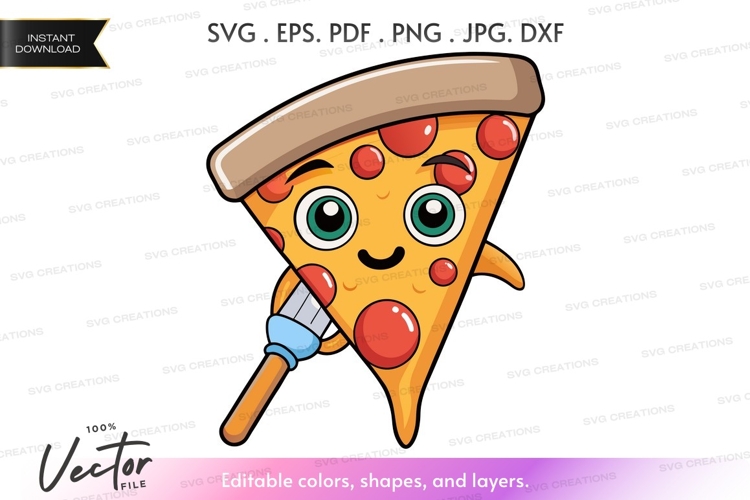 Pizza Illustration Image 11