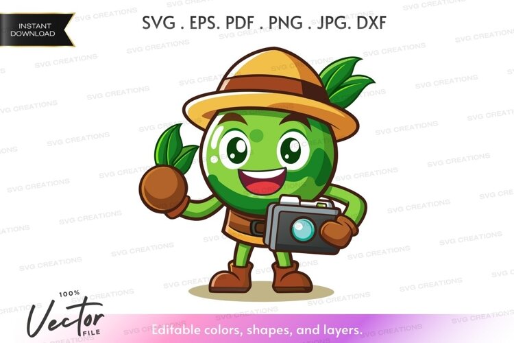 Adventurous avocado explorer example image 1