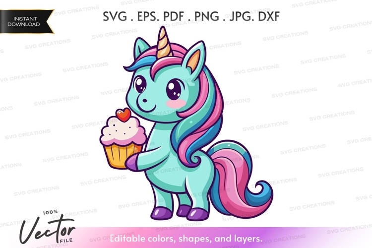 Cupcake Illustration Image 13