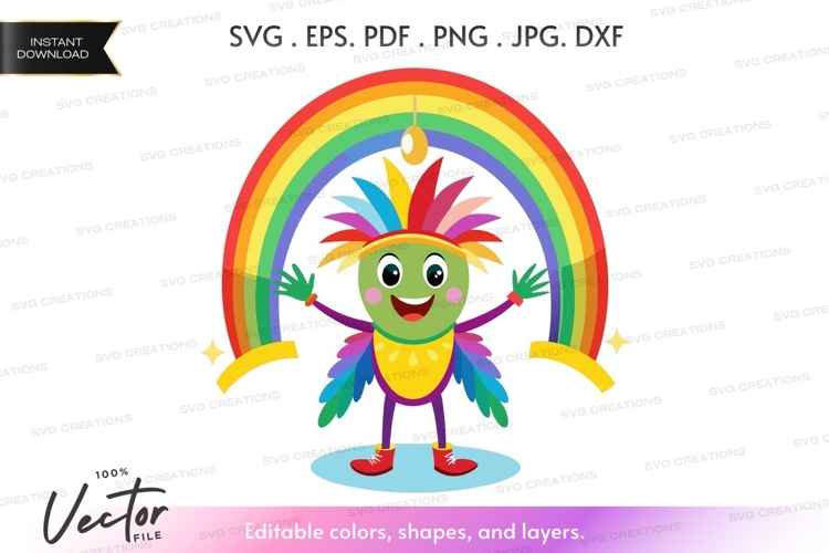 Rainbow Vector Image 9