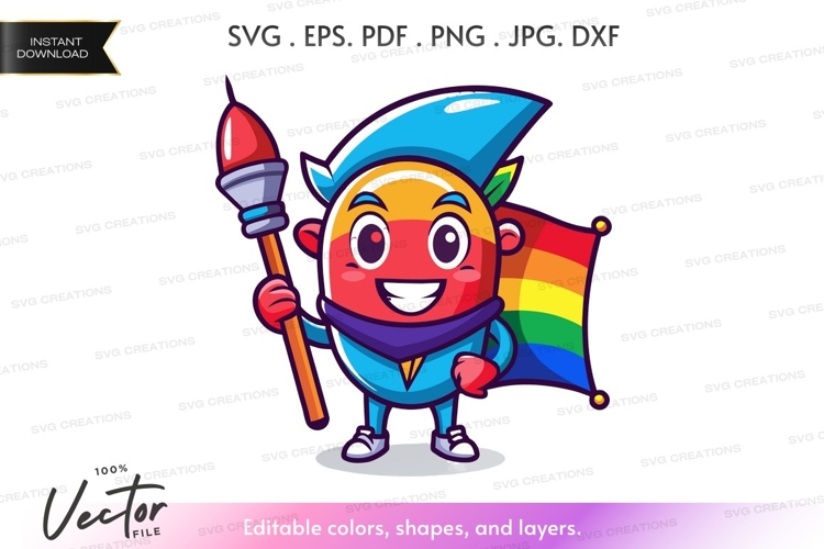 Paintbrush Vector Image 3