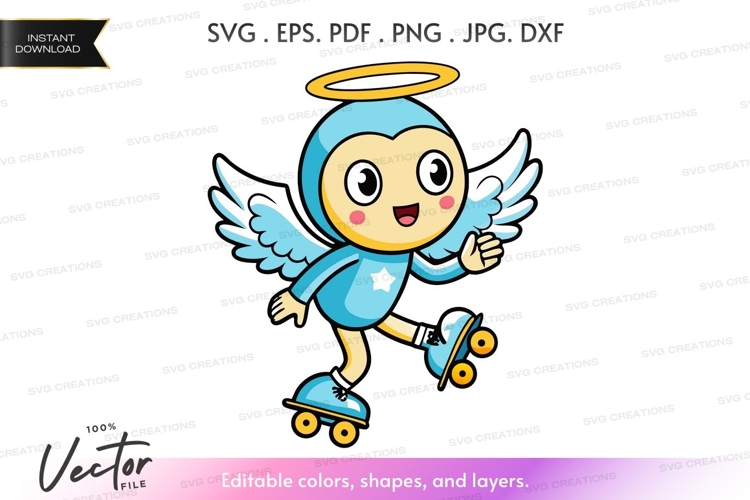 Angel Vector Image 5