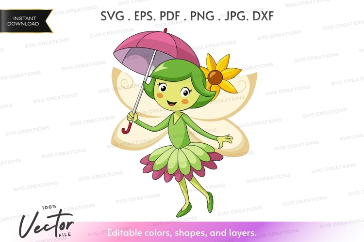 Umbrella Vector Image 4