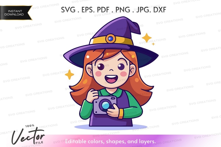 Witch Silhouette Image 5