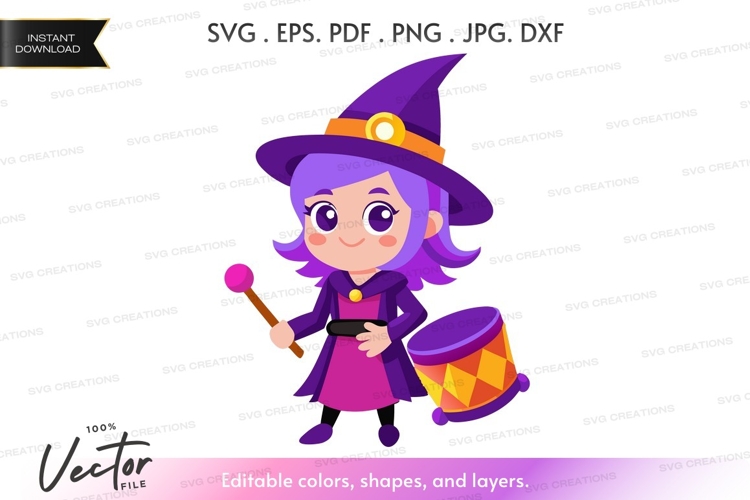 Witch Silhouette Image 4