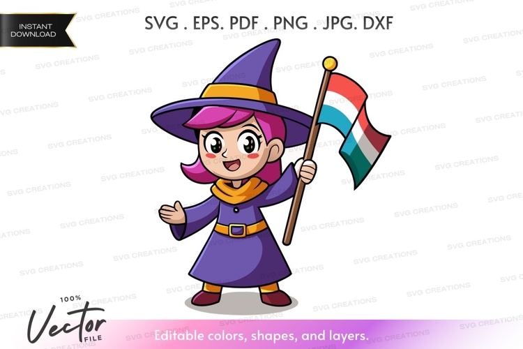 Witch Silhouette Image 9