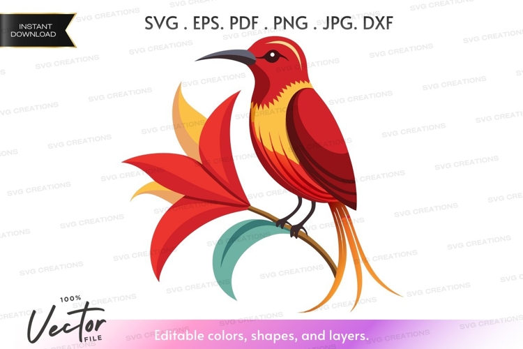 Branch Bird Silhouette Image 14