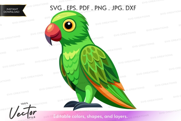 Parrot Silhouette Image 3