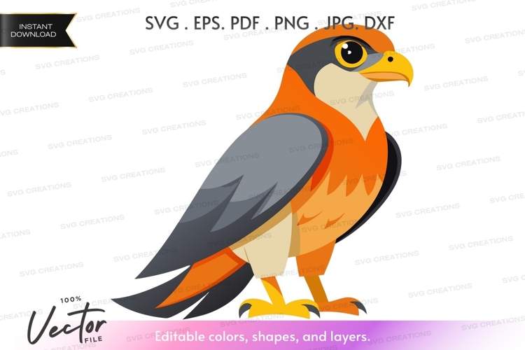 Falcon Silhouette Image 22