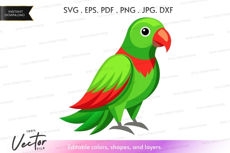 Parrot Silhouette Image 5