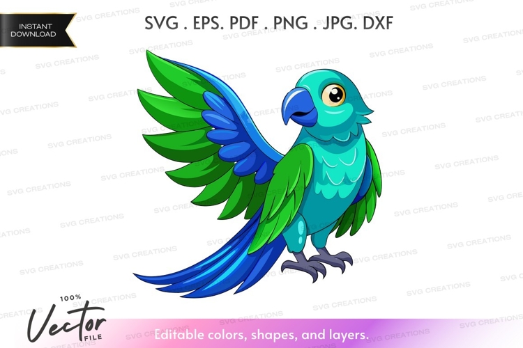 Parrot Silhouette Image 18