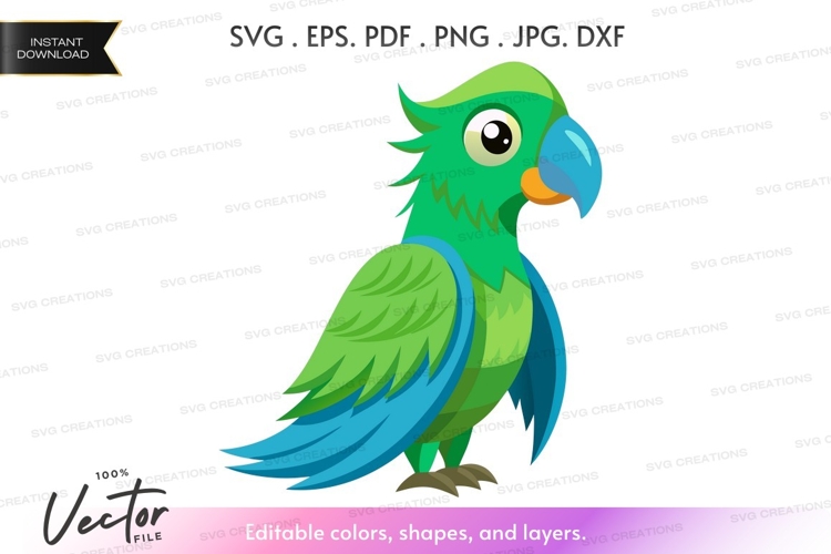 Parrot Silhouette Image 4