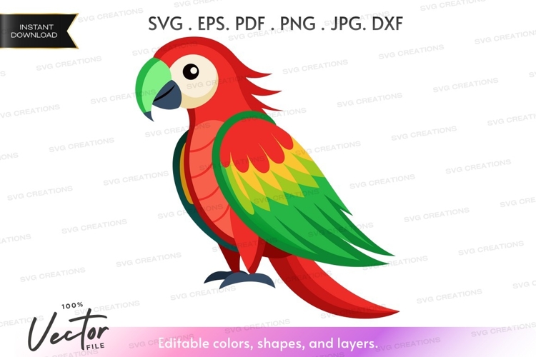 Parrot Silhouette Image 10