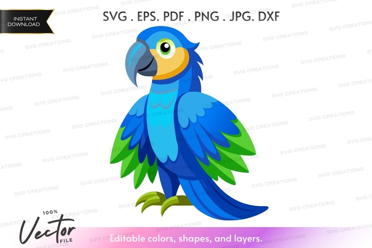 Parrot Silhouette Image 7