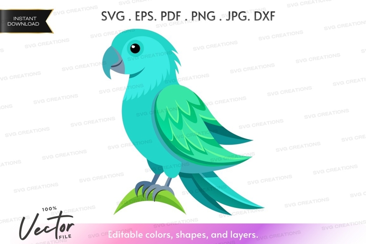 Parrot Silhouette Image 16