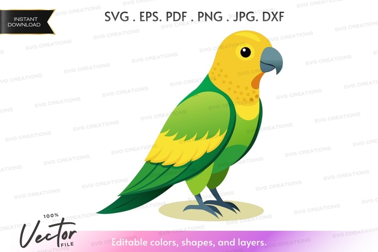 Parrot Silhouette Image 23