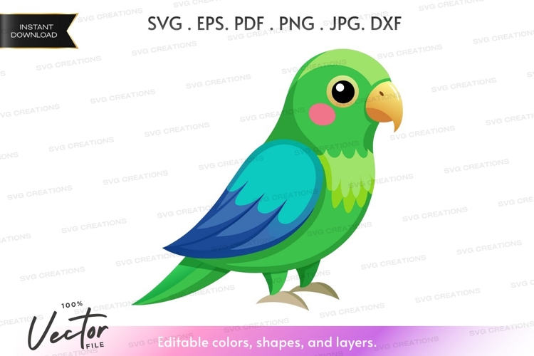 Parrot Silhouette Image 21