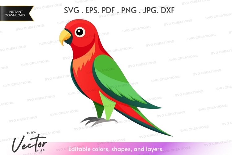 Parrot Silhouette Image 7