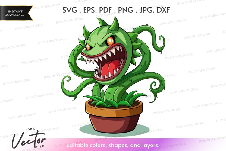 Cartoon Plant Image 8