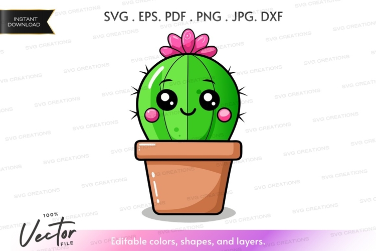 Cactus Cartoon Image 13