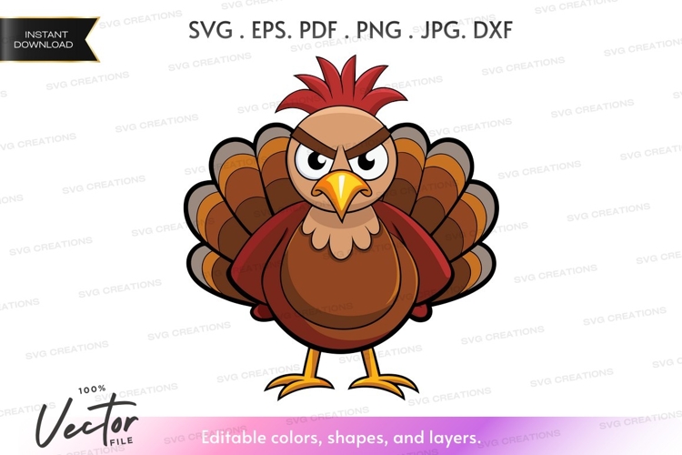 Turkey Vector Image 5