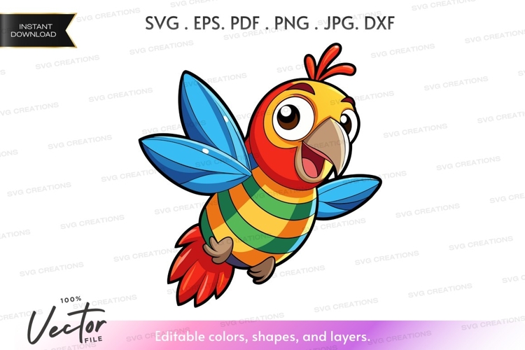 Parrot Silhouette Image 18