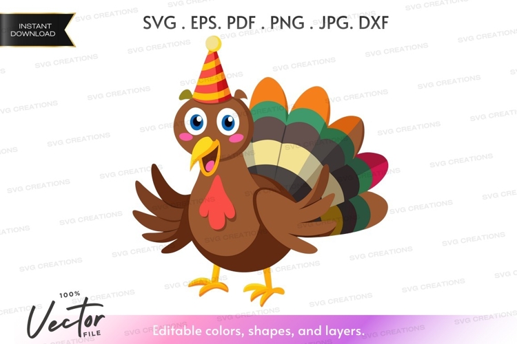 Turkey Vector Image 22