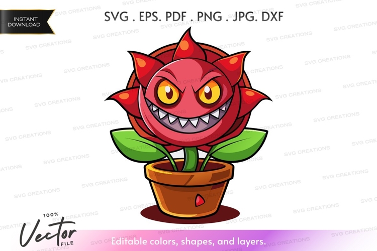 Cartoon Plant Image 3