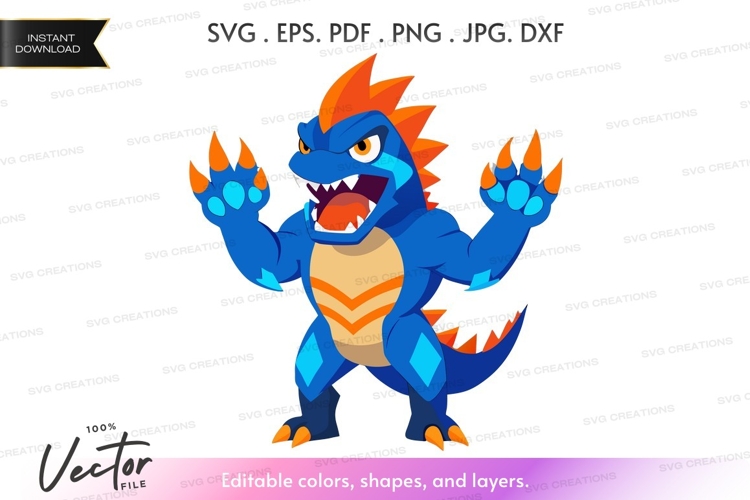 Dragon Vector Image 24