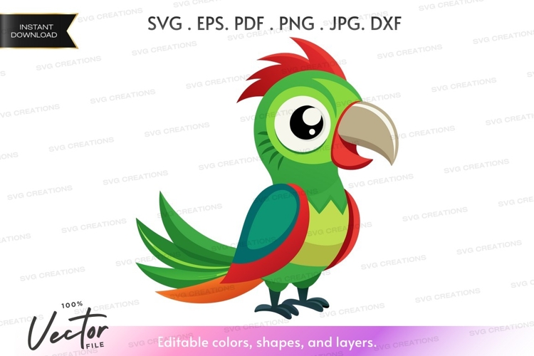 Parrot Silhouette Image 17