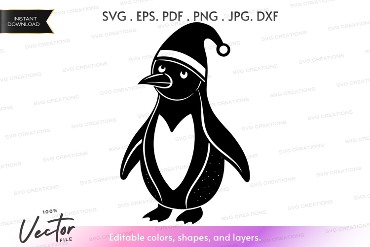 Penguin Vector Image 19