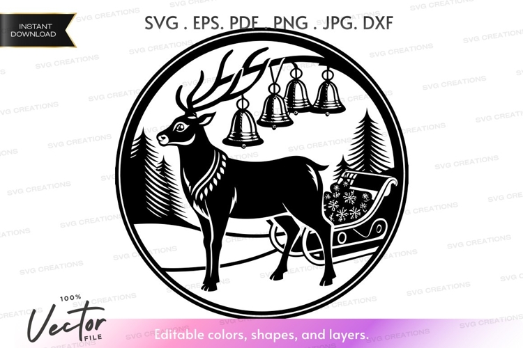 Christmas Bells Clipart Image 11