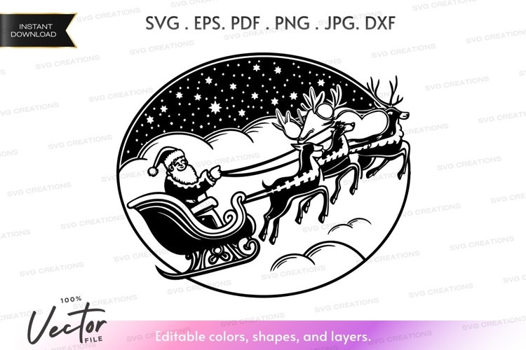 Reindeer Illustration Image 7