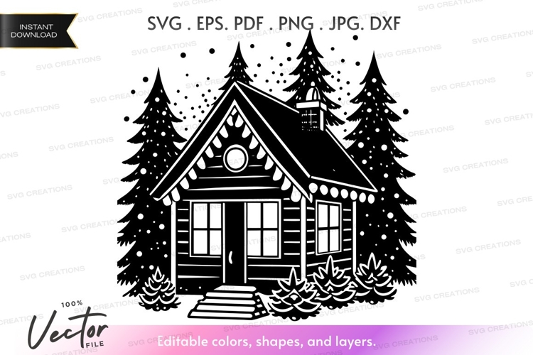 Pine Trees Clipart Image 10