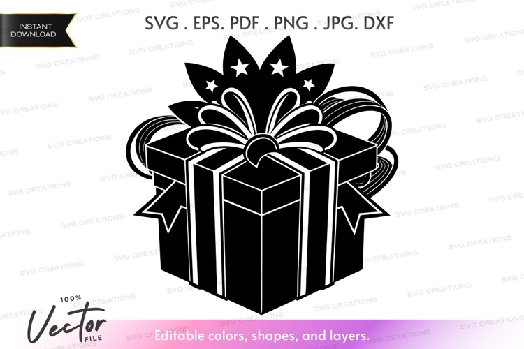 Gift box Vector Clipart