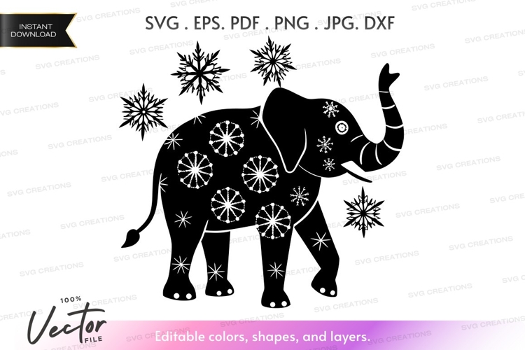 Elephant Silhouette Image 18