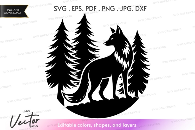 Wolf Silhouette Image 14
