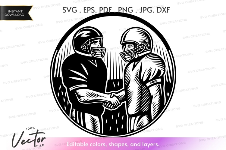 Handshake Silhouette Image 10